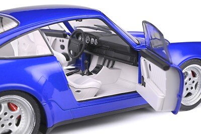 1990 PORSCHE 911 (964) TURBO 3.6 ELECTRIC BLUE 1/18 MODEL by