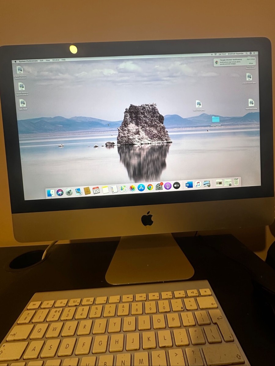 mac os catalina 21.5-inch, Late 2013) macOS Catalina Version 10.15