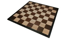 Schachbrett und M&uuml;hlebrett aus Pappelholz 40x40 cm