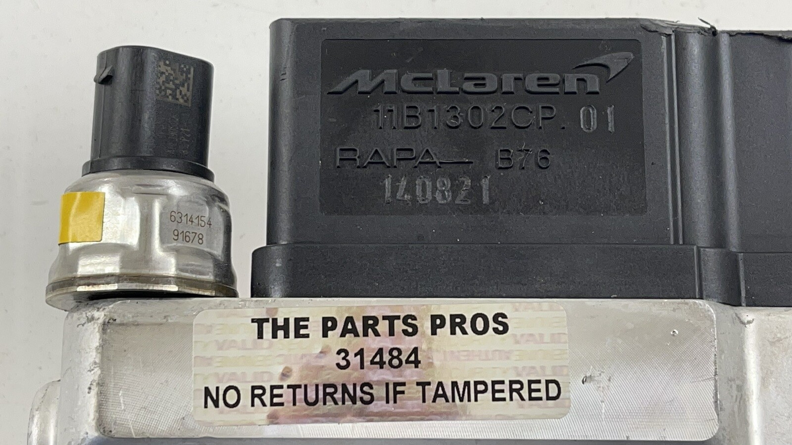 15-17 MCLAREN 650S SUSPENSION HYDRAULIC PUMP VALVE BLOCK 11B1302CP OEM *NOTE*
