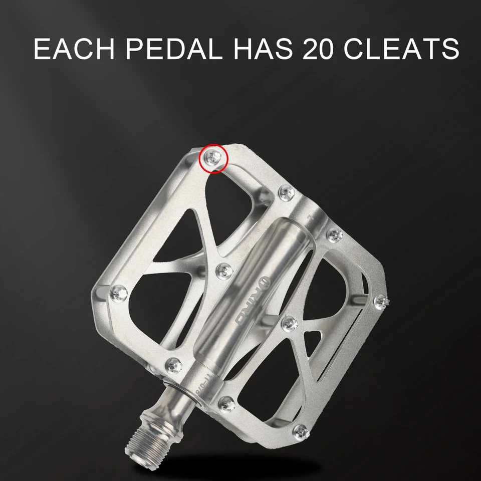 Ultralight Titanium Alloy Bicycle Pedal 3 Bearing MTB Road Bike Anti-Slip Pedals - Image 4 of 4