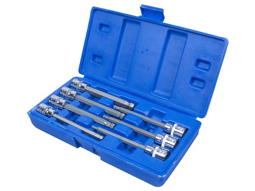 Blue Spot Tools 7Pce Long 3/8 Ball Ended Hex Allen Socket Bits 3mm - 10mm - Picture 5 of 12
