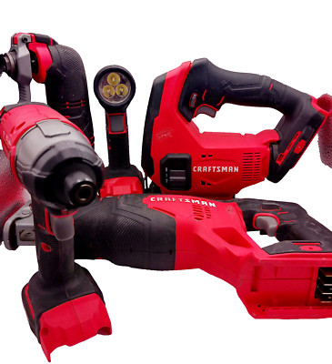 CRAFTSMAN V20 5-Tool 20-volt Max Power Tool Combo Kit | eBay
