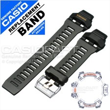 CASIO G-Shock GBD-H1000-1A4 GBDH1000 black watch band strap & gray bezel set
