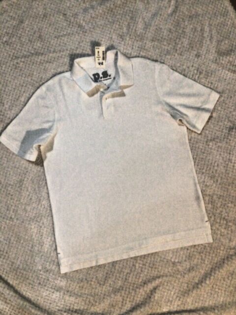 Boys New PS Aeropostale White Polo shirt- Size 12