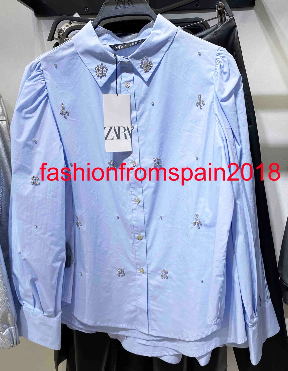 Chemise bleu electrique femme zara sales