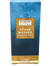 BATH  BODY WORKS STONE WASHED MEN'S COLLECTION COLOGNE 3.4 FL OZ / 100 mL NEW