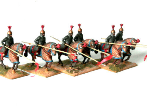 A5 MACEDONIAN ALEXANDER THE GREAT PAINTED HEAVY CAVALRY X 6 25/28MM - Picture 2 of 4