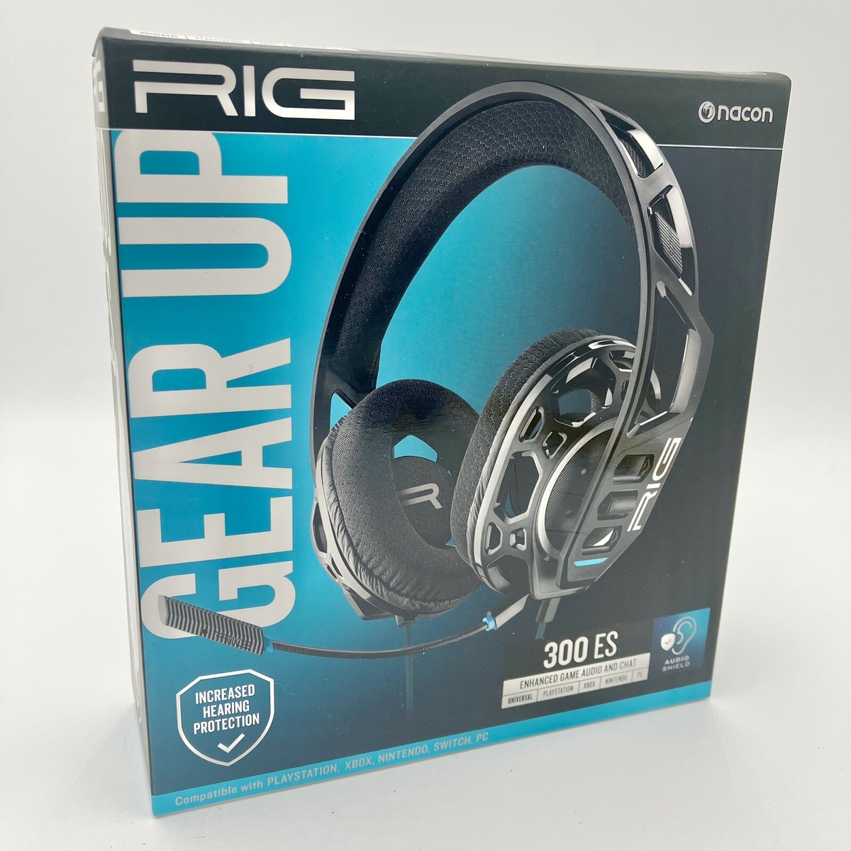 Wireless Headset Rig 300 Headset NACON RIG 300 ES Black Gaming