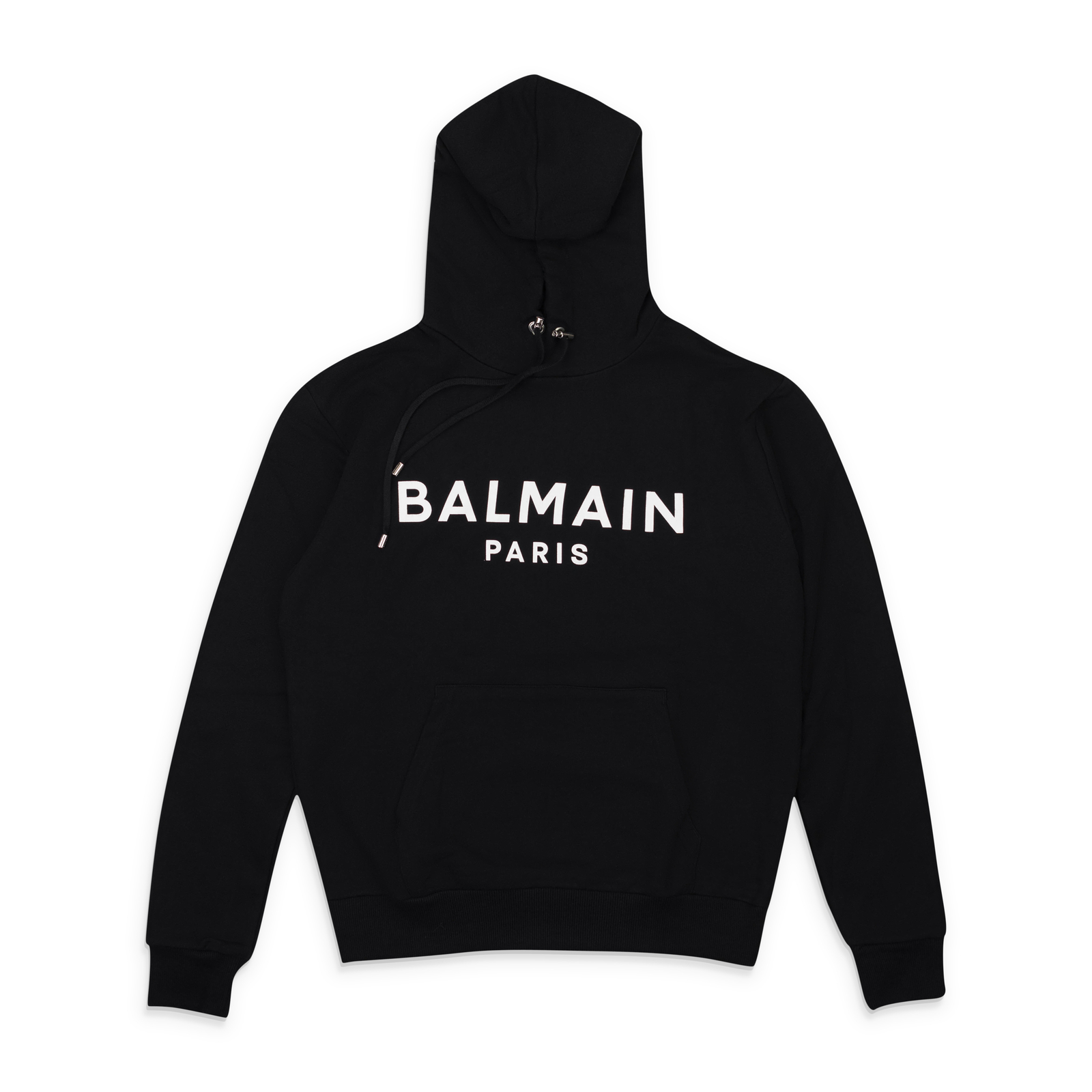 ЧЕРНО-БЕЛАЯ ТОЛСТОВКА С КАПЮШОНОМ BALMAIN С ЛОГОТИПОМ NWT РАЗМЕР L 995 128990₽