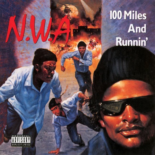 Nwa 100 Miles And Runnin Cd 1990 N W A Dr Dre Eazy E Mc Ren Rap For Sale Online