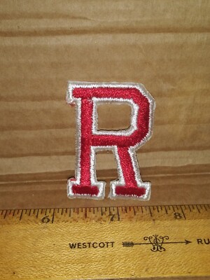 Rutgers R Patch Rutgers