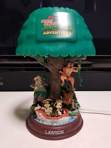 Disney On Ice Tree Room Light Mickey & Minnie's Jungle Adventure Used/good Rare - Picture 10 of 10