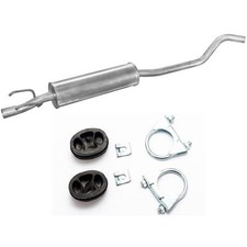 Auspuff MIttelschalldämpfer Mitteltopf Opel Corsa B 1.0i-12V+ MONTAGESATZ