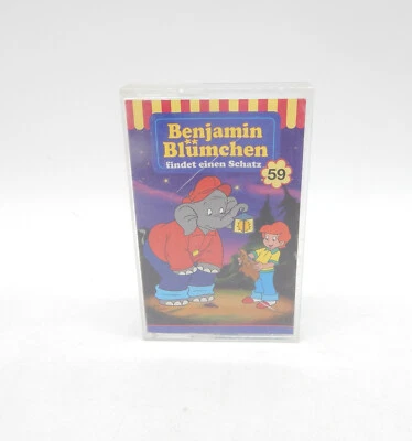 MC Hörspielkassette Benjamin Blümchen Folge 59 - ... findet einen Schatz - Bild 1 von 4