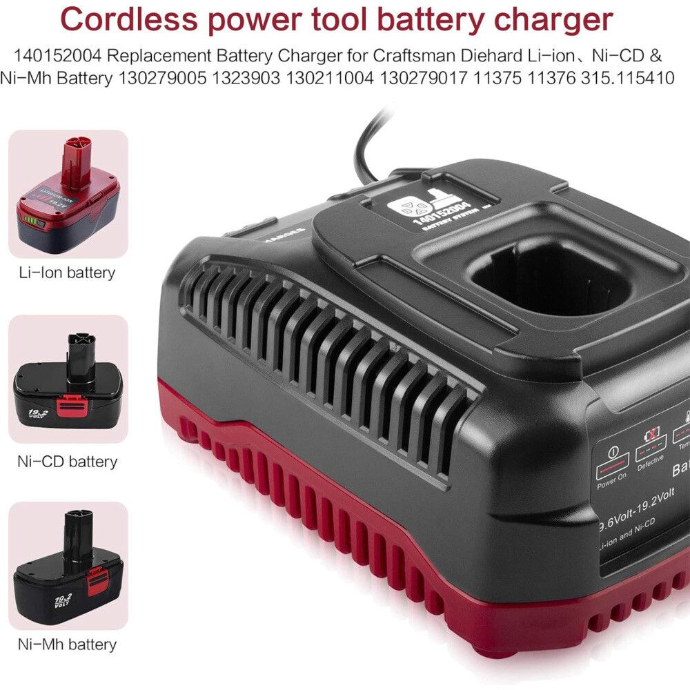 140152004 Fast Charger For Craftsman C3 Volt Lithium NiMh XCP - Main Image