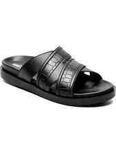 Stacy Adams Men's Mondo Open Toe Slip-On Slide Sandals Color Black Size 10