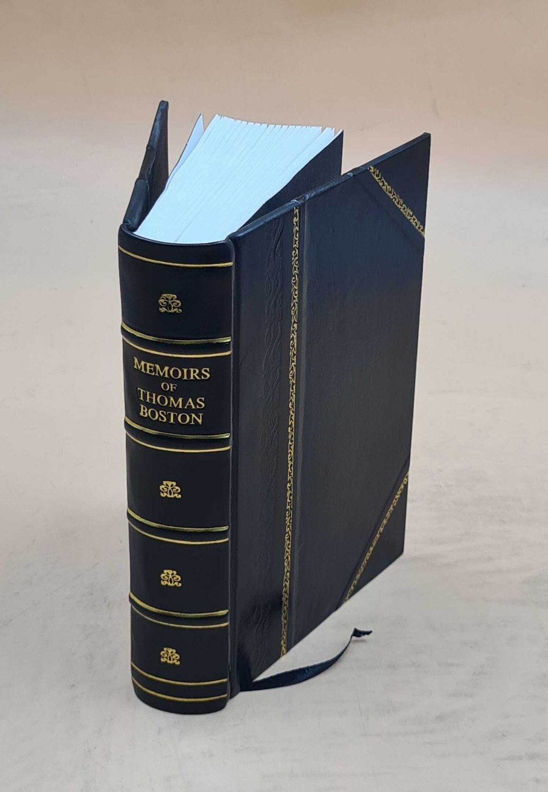 Leather Bound Memoirs of Thomas Boston of Ettrick His Life Times and Works