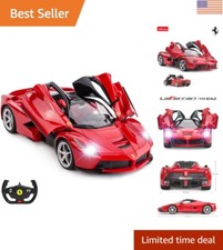Coche de radiocontrol Ferrari LaFerrari dinámico escala 1/14 con características realistas para niños