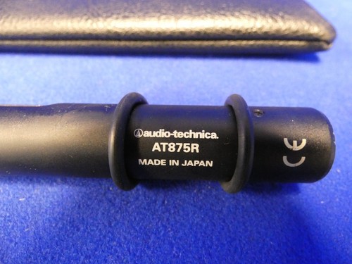 Audio Technica AT875R mikrofon pojemnościowy z miękkim etui, wyprodukowany w Japonii - Zdjęcie 3 z 7