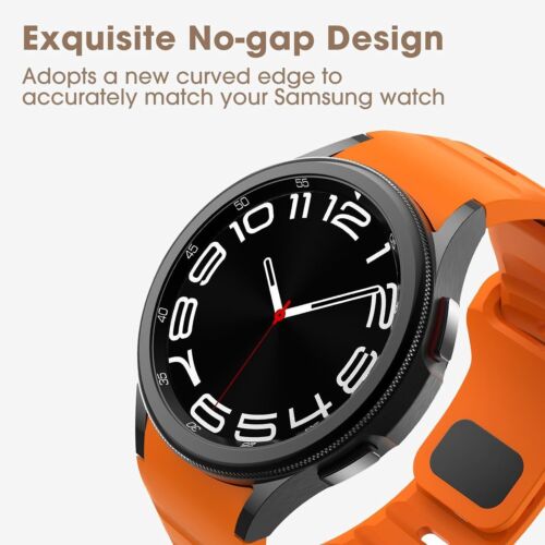 2 Pack Rugged No Gap Band for Samsung Galaxy Watch 6 5 4 40/44mm Classic 42/43mm - Picture 28 of 61