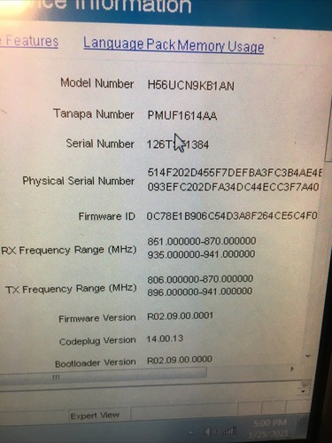 Motorola Mototrbo XPR7580 800 900MHz Tragbares Radio AAH56UCN9KB1AN Connect+ - Bild 6 von 12