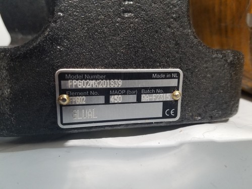 New Glual High Pressure Hydraulic Filter Housing FPG02MX201S39 - Picture 3 of 5