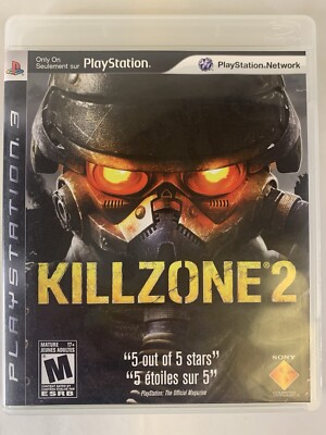 Killzone 2 Sony PlayStation 3 (2009) PS3 Game Complete With Manual