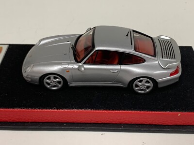 1/43 Minichamps Porsche 911 Turbo (993) Silver Leather base AB1087