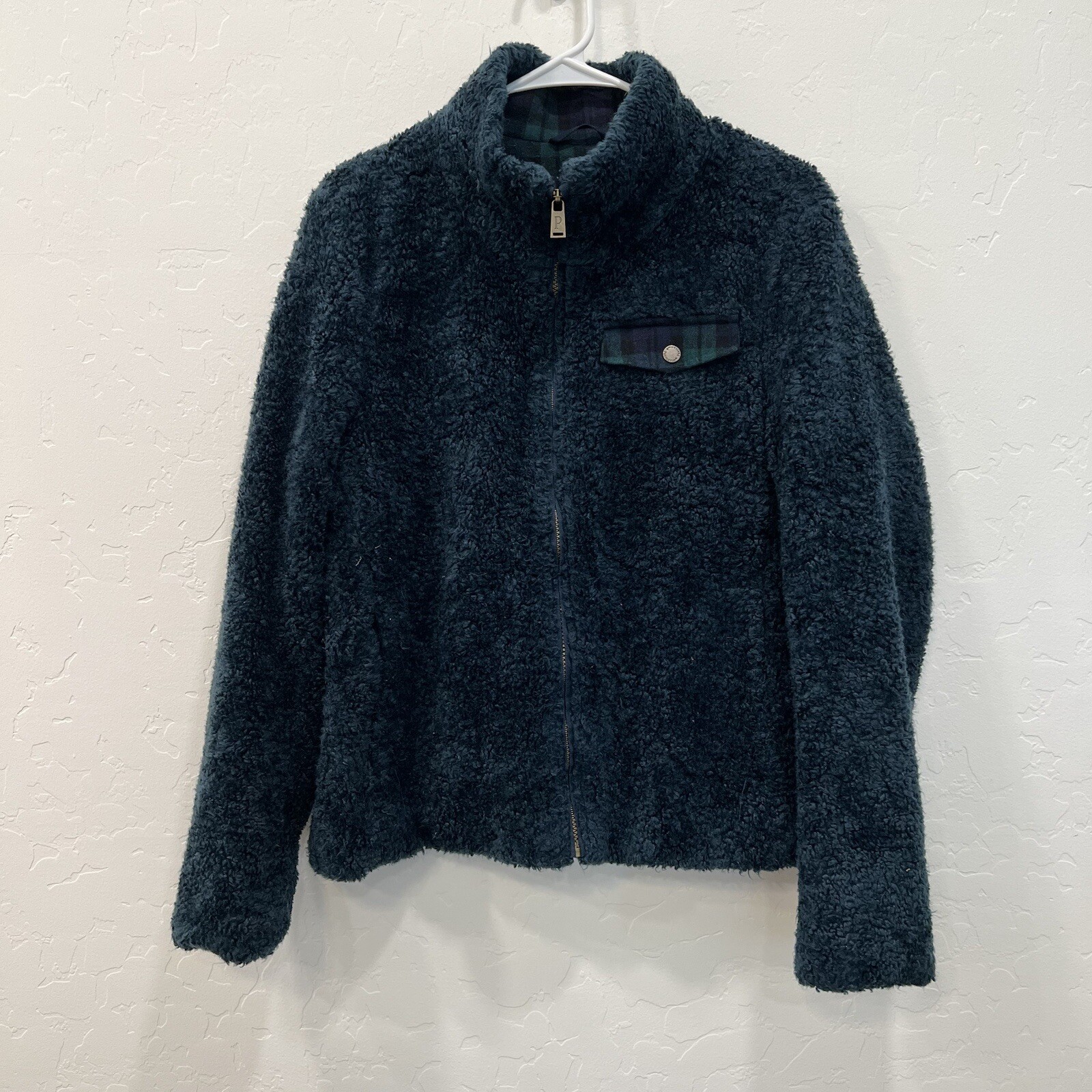 Pendleton Teddy Full Zip Up Blue Jacket Women’s S… - image 2