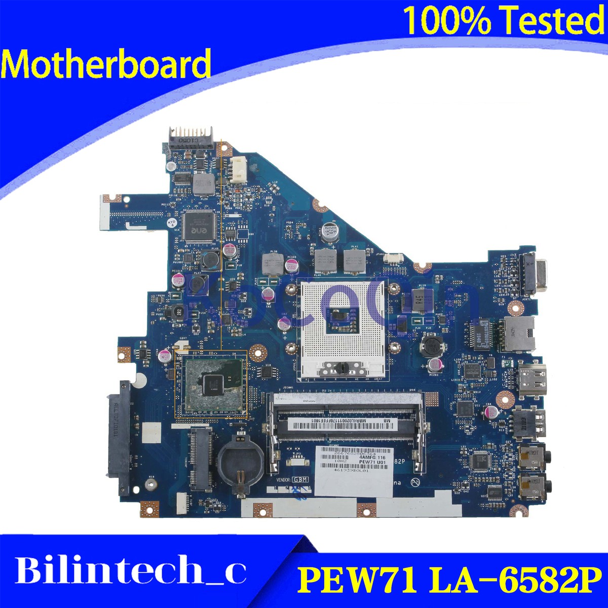 FOR ACER Aspire 5742 5733 5742Z Motherboard MB.R4L02.001 LA-6582P