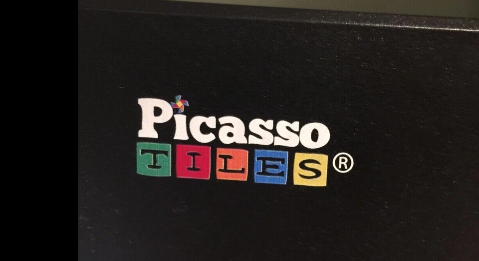 Магнитная доска Picasso Tiles ABC / Drawing черная - Изображение 2 из 4