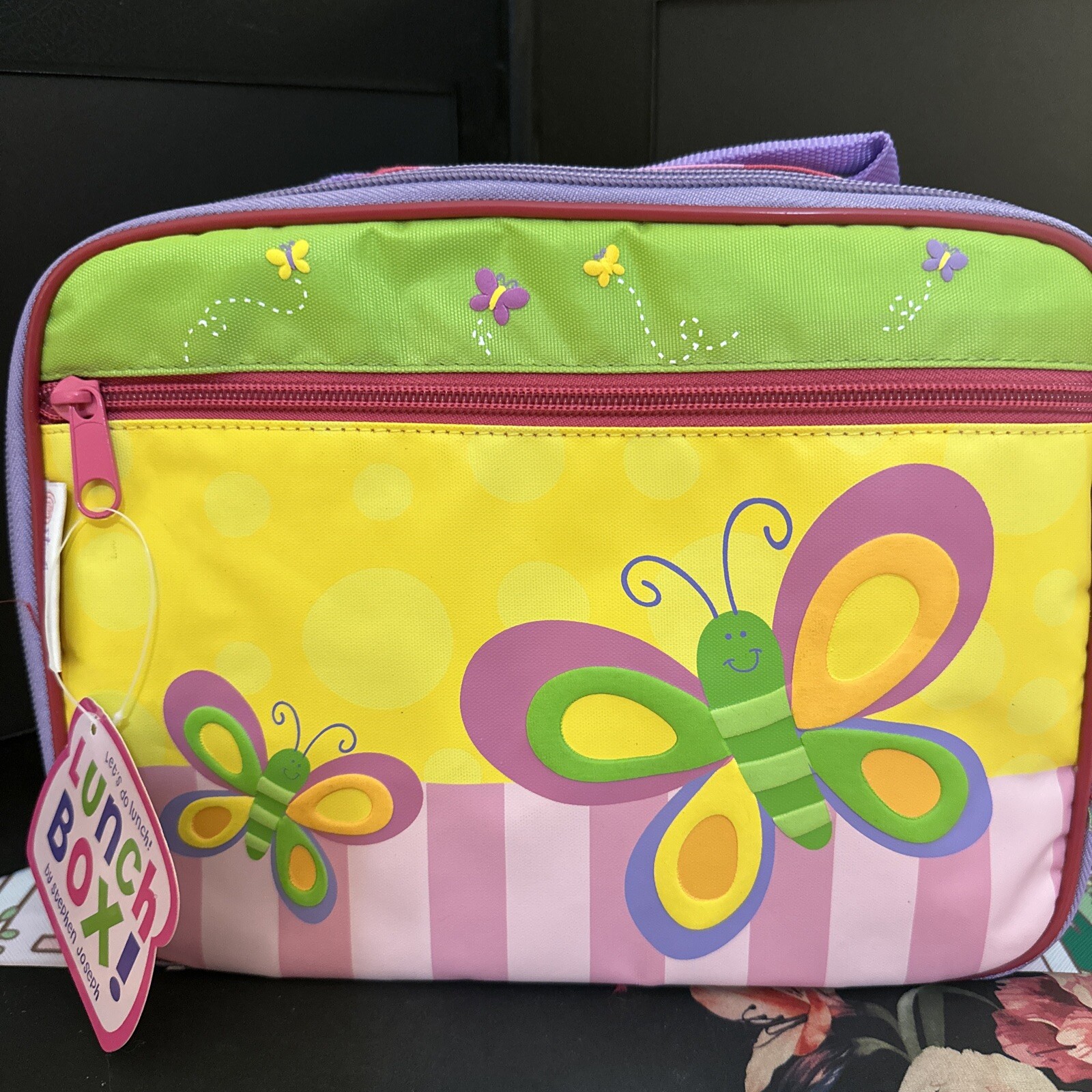 NEW~Stephen Joseph~Butterfly Lunch Box