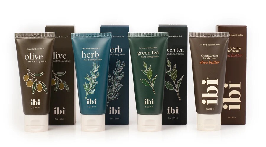 ibi Green tea Hand and Body Lotion 2oz/60ml No Paraben/Mineral Oil/Dyes