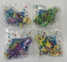 RARE Vintage 1986 Mix Em Up Monsters Avon Toys - Lot/Set of 4 - NEW, SEALED