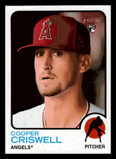 Cooper Criswell RC 2022 Topps Heritage High Number Rookie #594 Mint