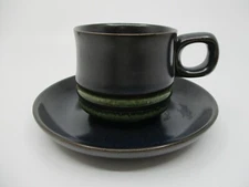 DENBY KISMET/ BUKARA CUP & SAUCER - 2 3/8" x 3 1/8"  0706K