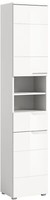 Xonox.Home Hochschrank Badschrank Badhochschrank Schrank Solero Weiß 38X193X34Cm
