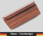 Ashtray trim Mercedes W123 Zebrano wood top