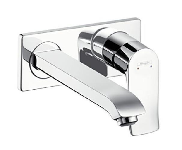 hansgrohe Metris Miscelatore monocomando lavabo ad incasso a parete con bocca er