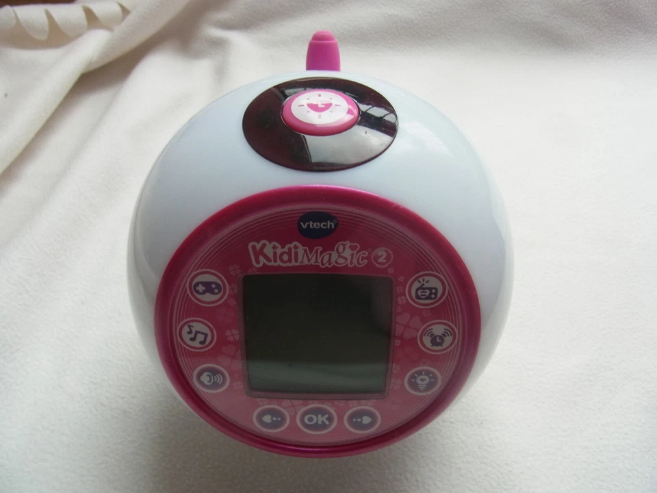 VTECH Kidi Magic 2 rosa Wecker Radio Stimmungslicht Wahrsagerkugel - Bild 2 von 4
