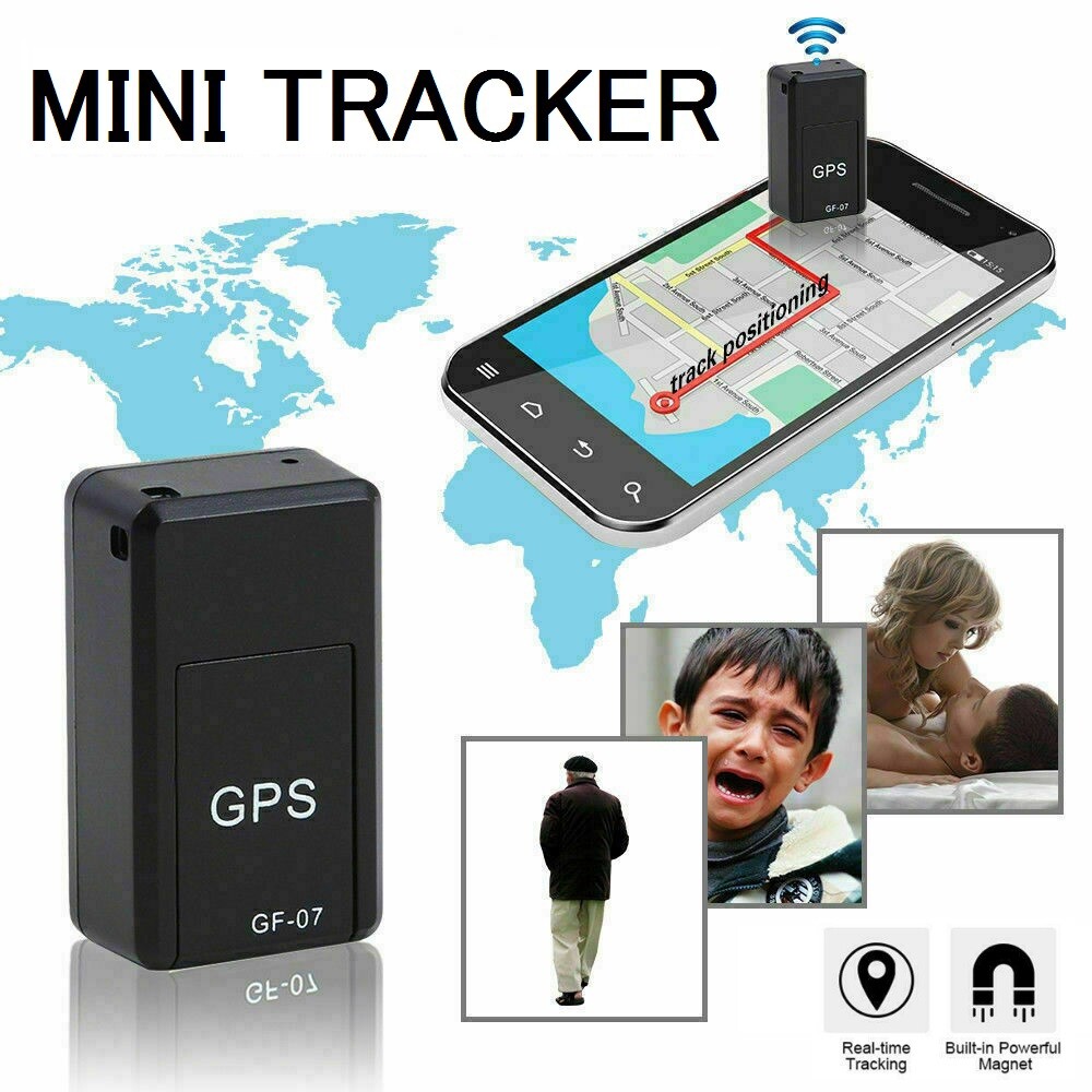 GF-07 Mini Magnetic GPS Tracker Real Time Locator GSM GPRS