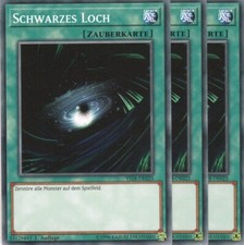 yugioh 3x Schwarzes Loch YS18-DE025 COMMON 1Auflage Deutsch
