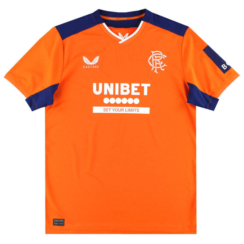 2022-23 Rangers Castore Third Shirt *New* UK