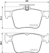 GOLF R MK7 AUDI Q3 S3 8V AUDI TT 40 45TFSI ALTECA TARRACO KADIAQ REAR BRAKE PADS