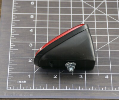 Catarifrangente Mtb Riflettore Bicicletta Rosso Angolato - Stile Vintage Per Parafango, Compatibile Con Schwinn E Raleigh Rulli Bici