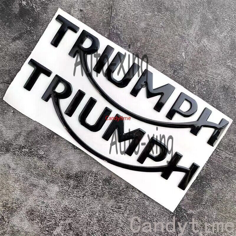 3D Motorcycle Fuel Tank Badge Emblem – Fairing Cowl Decal Sticker For Triumph Bikes