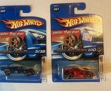 Hot Wheels Ferrari 512M 360 Modena Faster Than Ever FTE Lot Red Chrome HTF