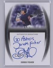 2014 Leaf Trinity Silver 22/25 Derek Fisher #A-DF1 Auto 2o2