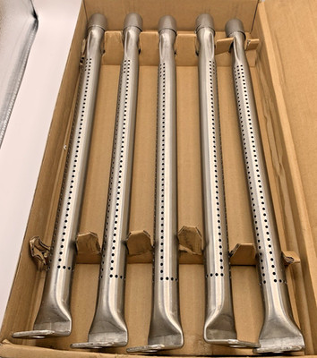 5 Burner Set Replacement for Napoleon Rogue 625 Prestige 665 Stainless Steel New
